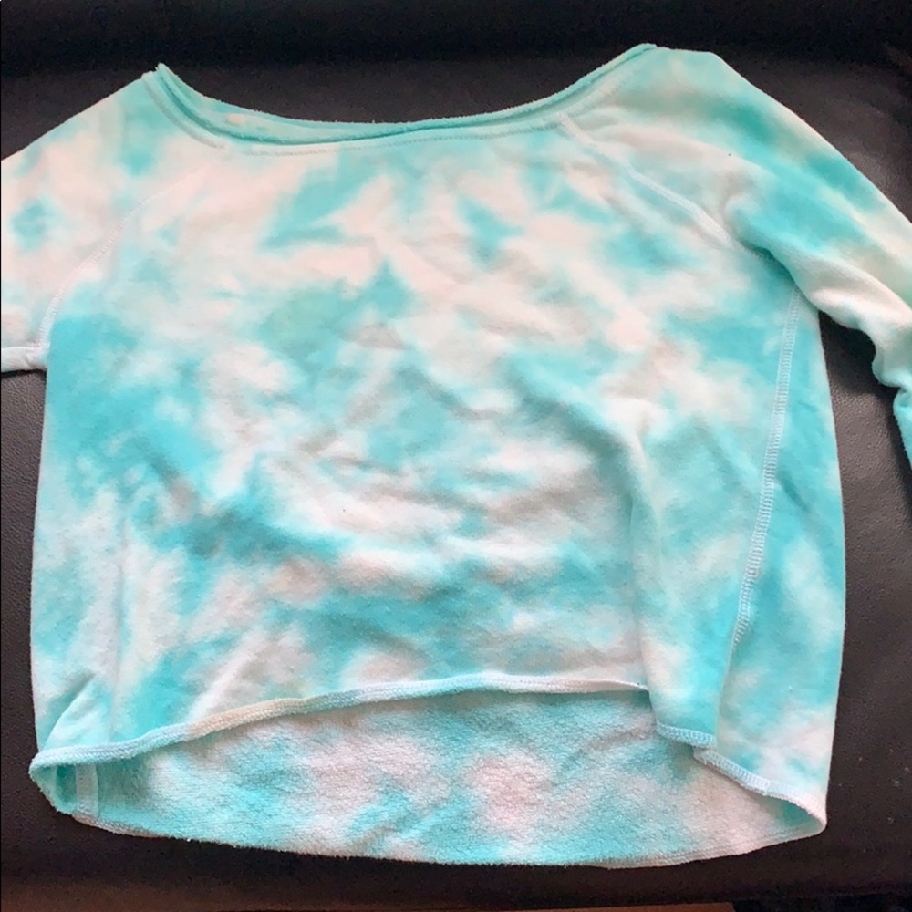 Tie Dye Cropped Long Sleeve
